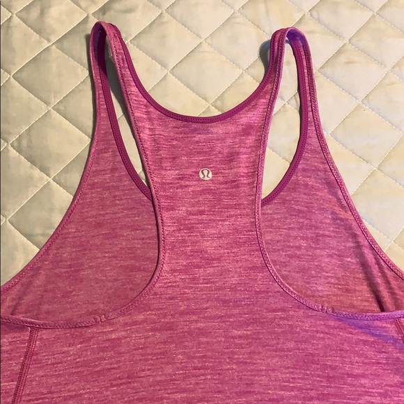 Lululemon What the Sport Singlet Heathered Plum - Picture 6 of 6